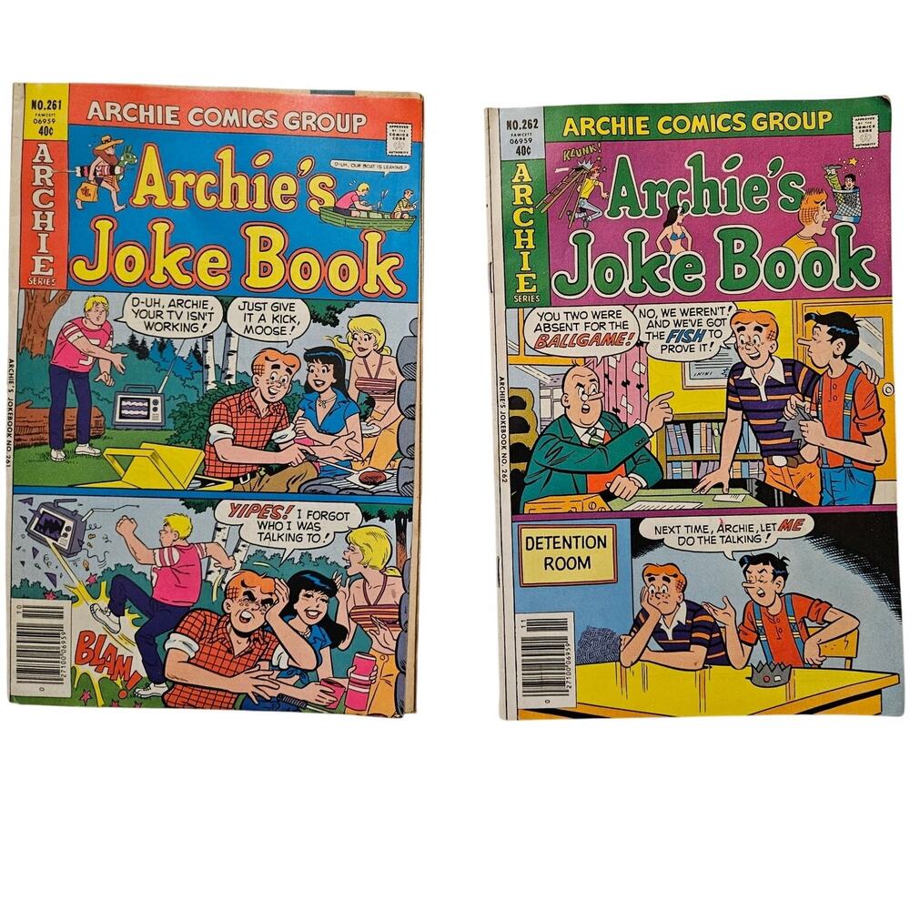Archie's Comic Book: Archie's Joke Book Comic 261 262